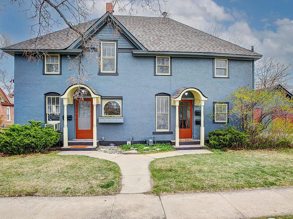 front of four-plex