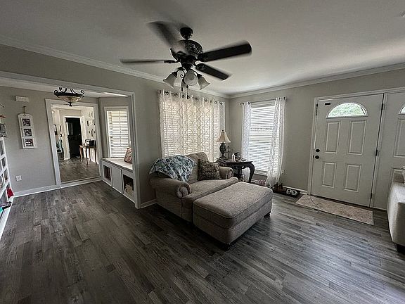 Living Area and book case