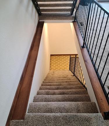 Stairs to Basement and Upstairs