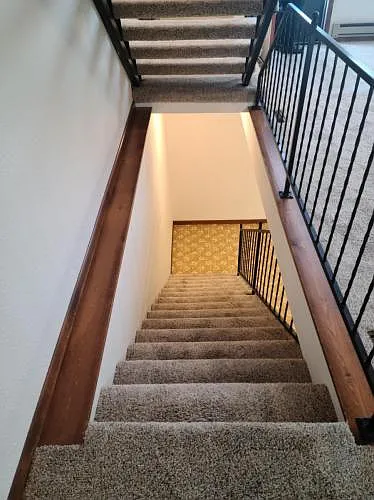 Stairs to Basement and Upstairs