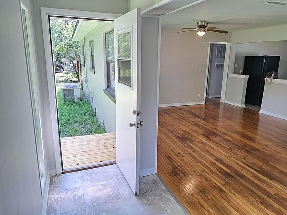 Rear Door to backyard.