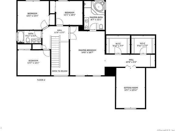Floorplan 2nd Floor