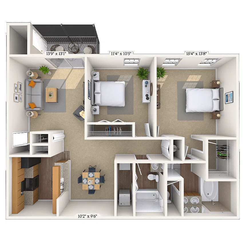 Floor plan The Woodward I