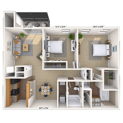 Floor plan The Woodward I