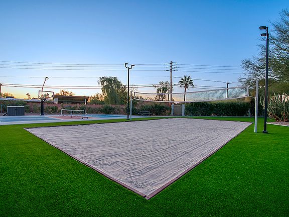 Sand Volleyball Court other view