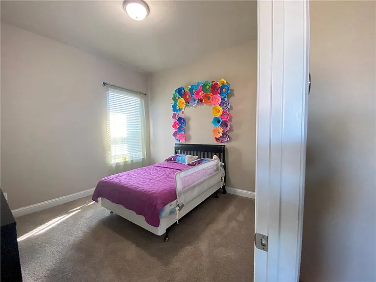 Bedroom 3 Upstairs with closet