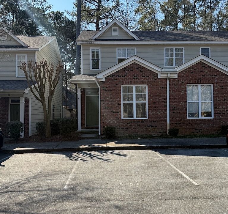 Exterior Front View and Front Door