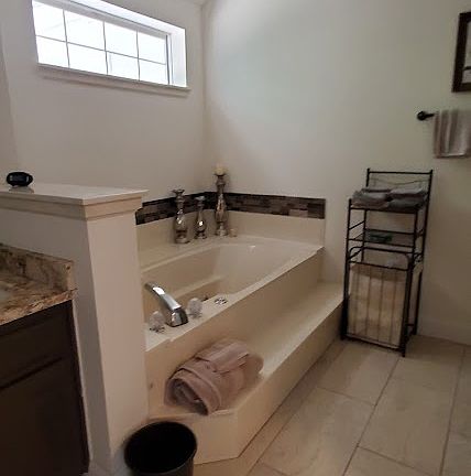 Master bathroom