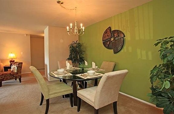 Dining area for entertaining