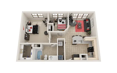 Floor plan B1