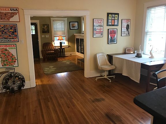 Dining room from kitchen to 