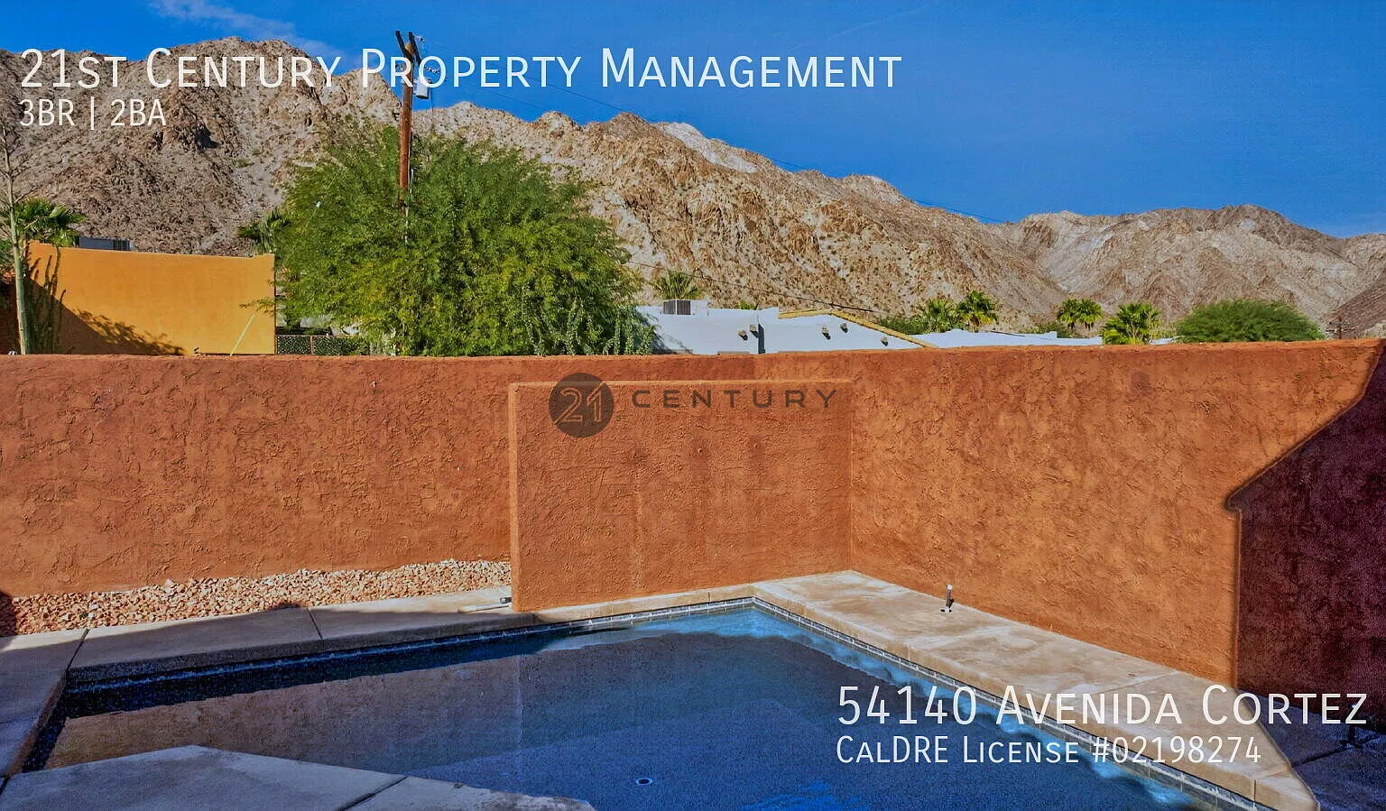 "Honey It has a pool ! 3-Bed Oasis in La Quinta Spacious 1439 Sq. Ft. with 2 Full Baths!" — Photo 2