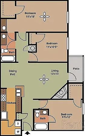 Georgetown Oaks Apartments — Photo 31