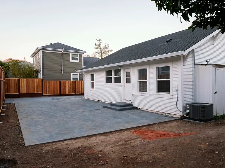 Huge patio