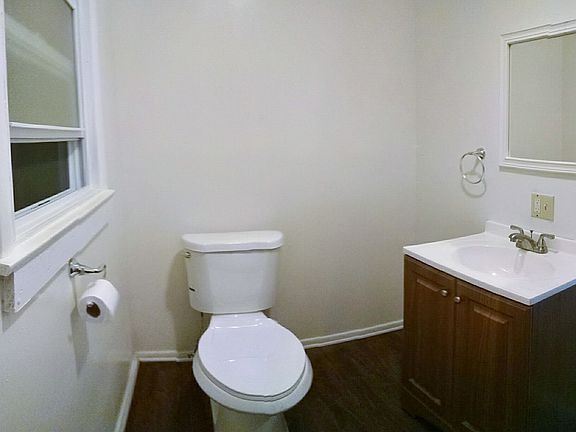 Half bath off the kitchen