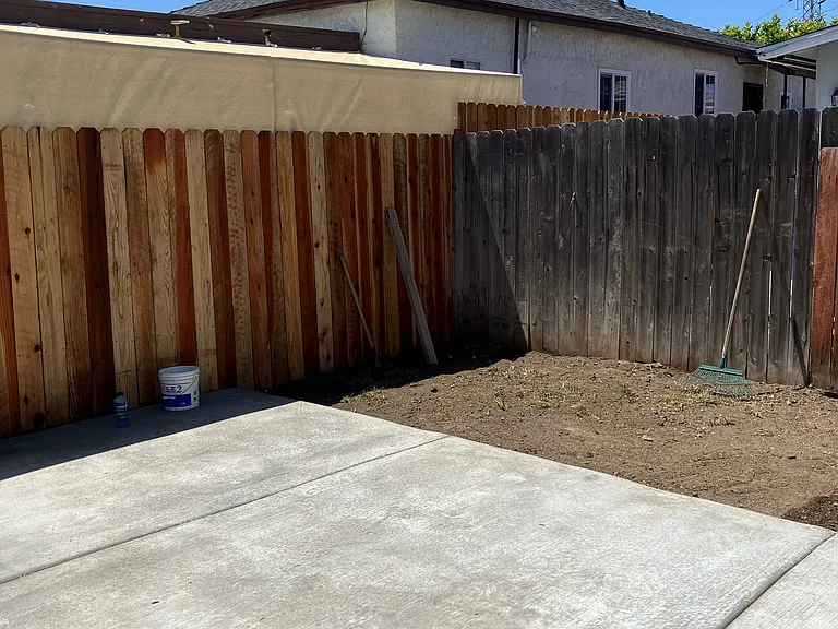 Back-yard/Patio area