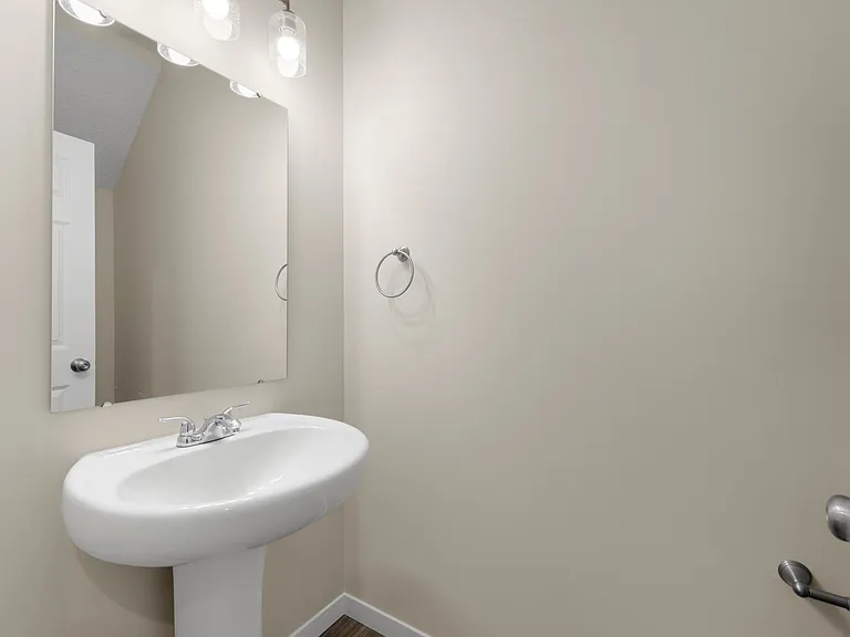 downstairs half bath