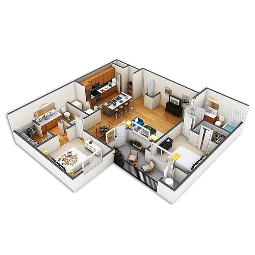 Floor plan Arapahoe Platinum