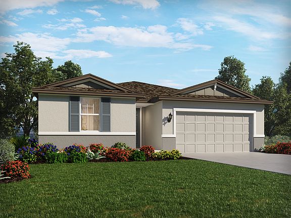 Rendering of the Gardenia Floorplan Exterior.