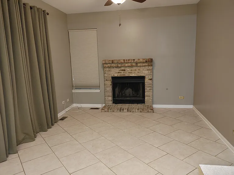 Sliding door to the left to access the backyard