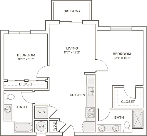 Floor plan B01