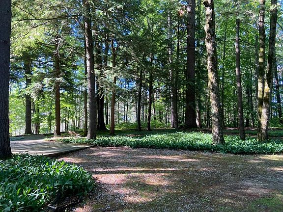 Enjoy living in the woods but also having views and enjoyment of Lake Louie and Big Twin Lake.