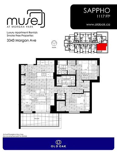 Floor plan 2C Sappho