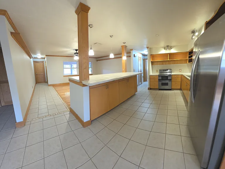Panorama from the dining area