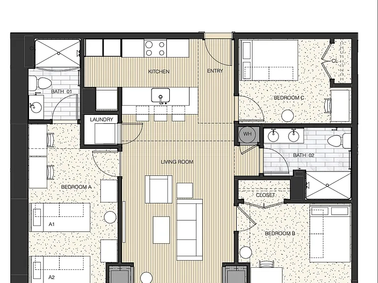 The Nest at 1324 | Temple Off-Campus Housing — Photo 39