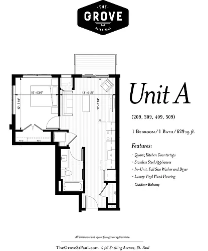 Floor plan A
