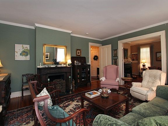 Living Room with gas fireplace