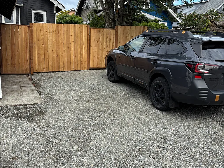 Off street parking