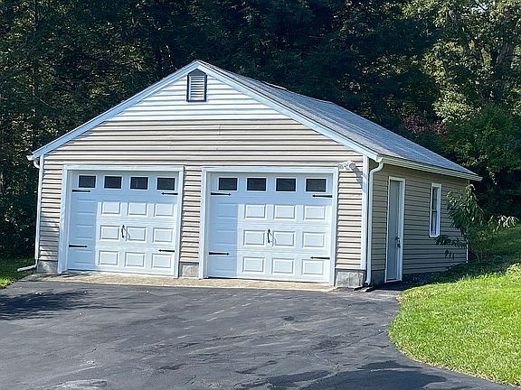 2 Car garage with attic