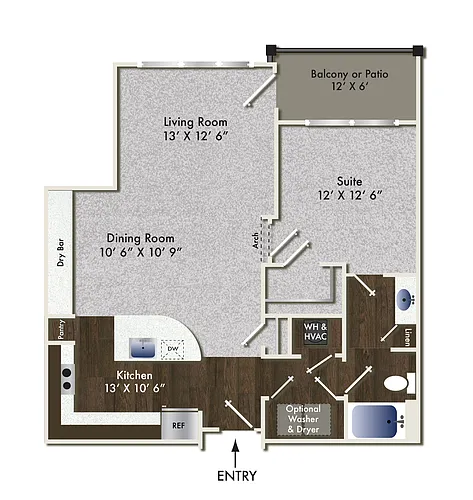 Floor plan Brando II
