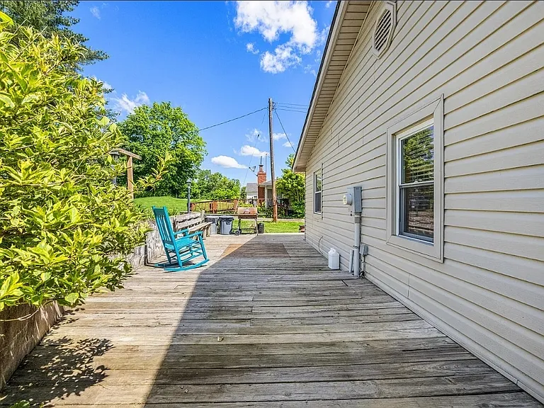 Back patio