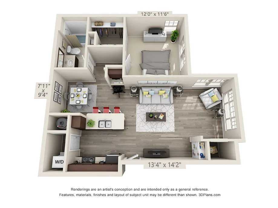 Floor plan C1SR