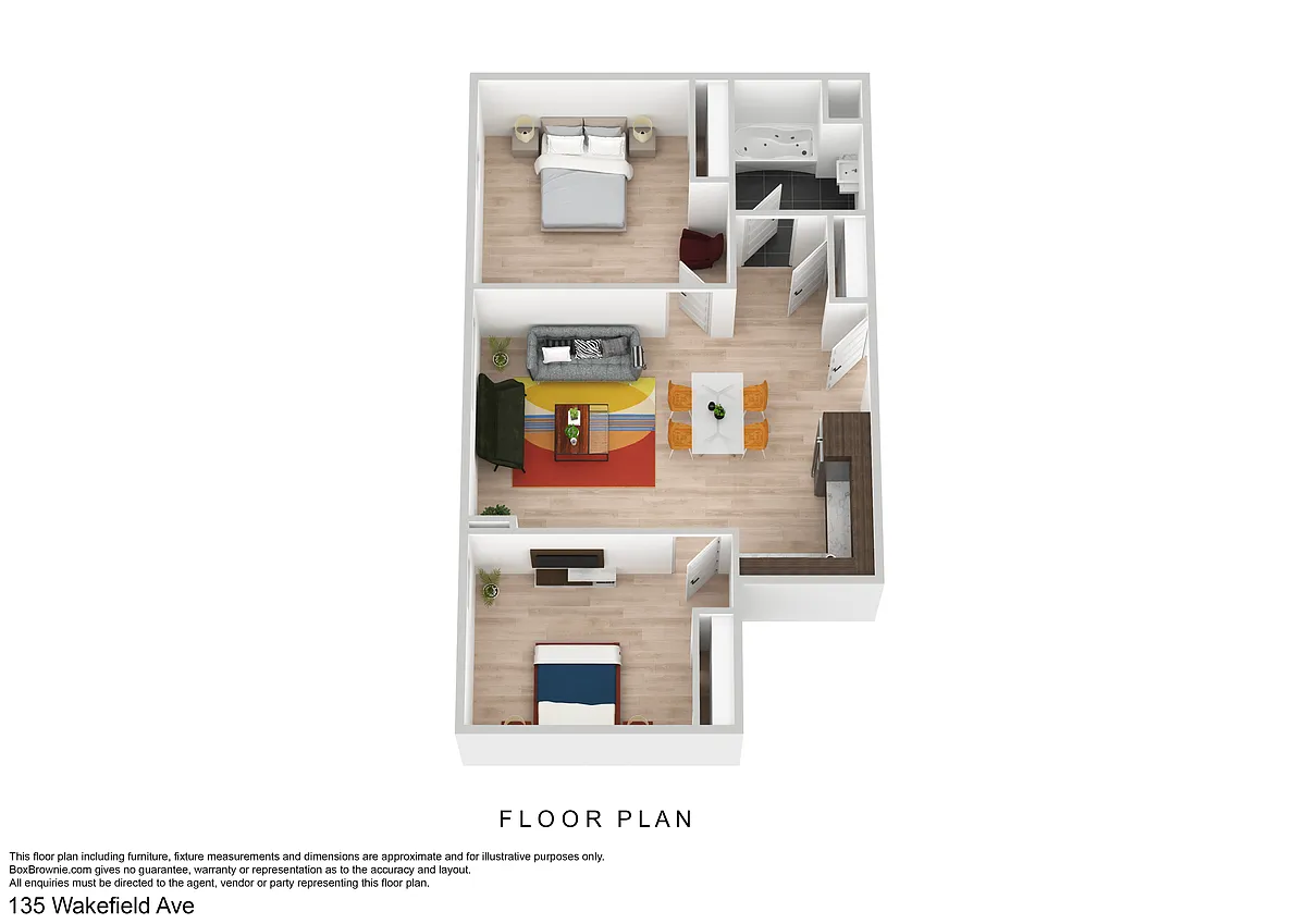 Floor plan 2 Bedroom
