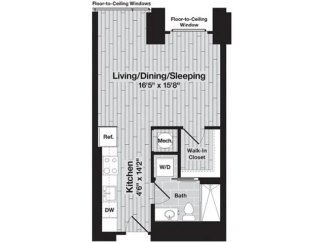 Floor plan The Spence