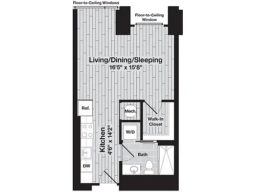 Floor plan The Spence