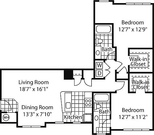 Floor plan Kadinsky
