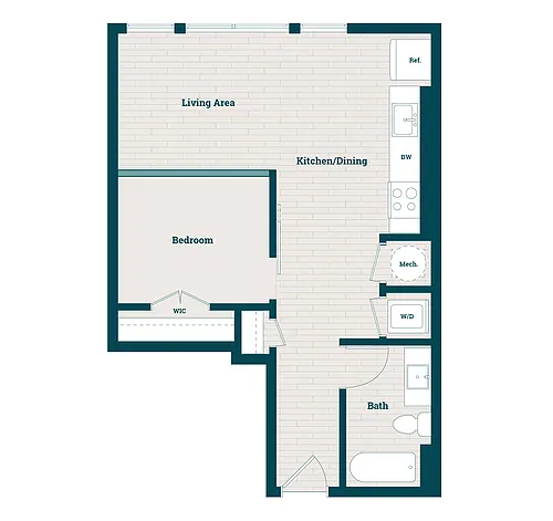 Floor plan A2A