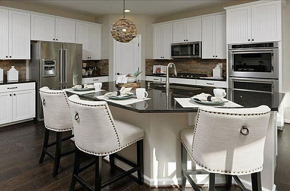 stainless kitchen appliances