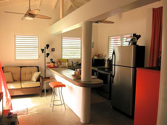 Open and Airy Loft Kitchen