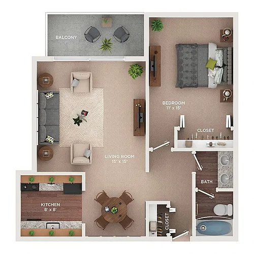 Floor plan A1p