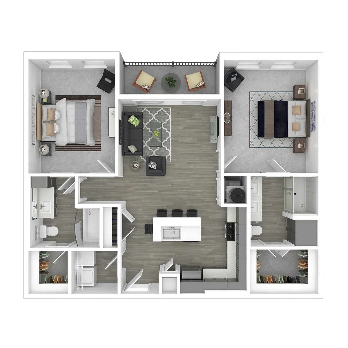 Floor plan B1 Graham