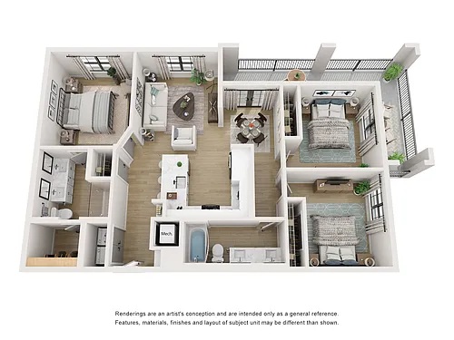Floor plan C1