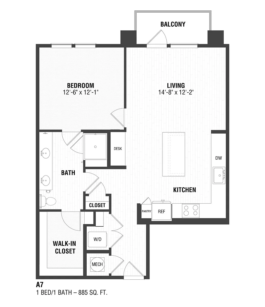 Floor plan A7
