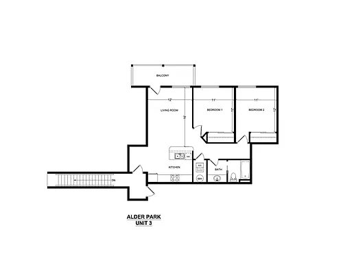 Floor plan 2X1