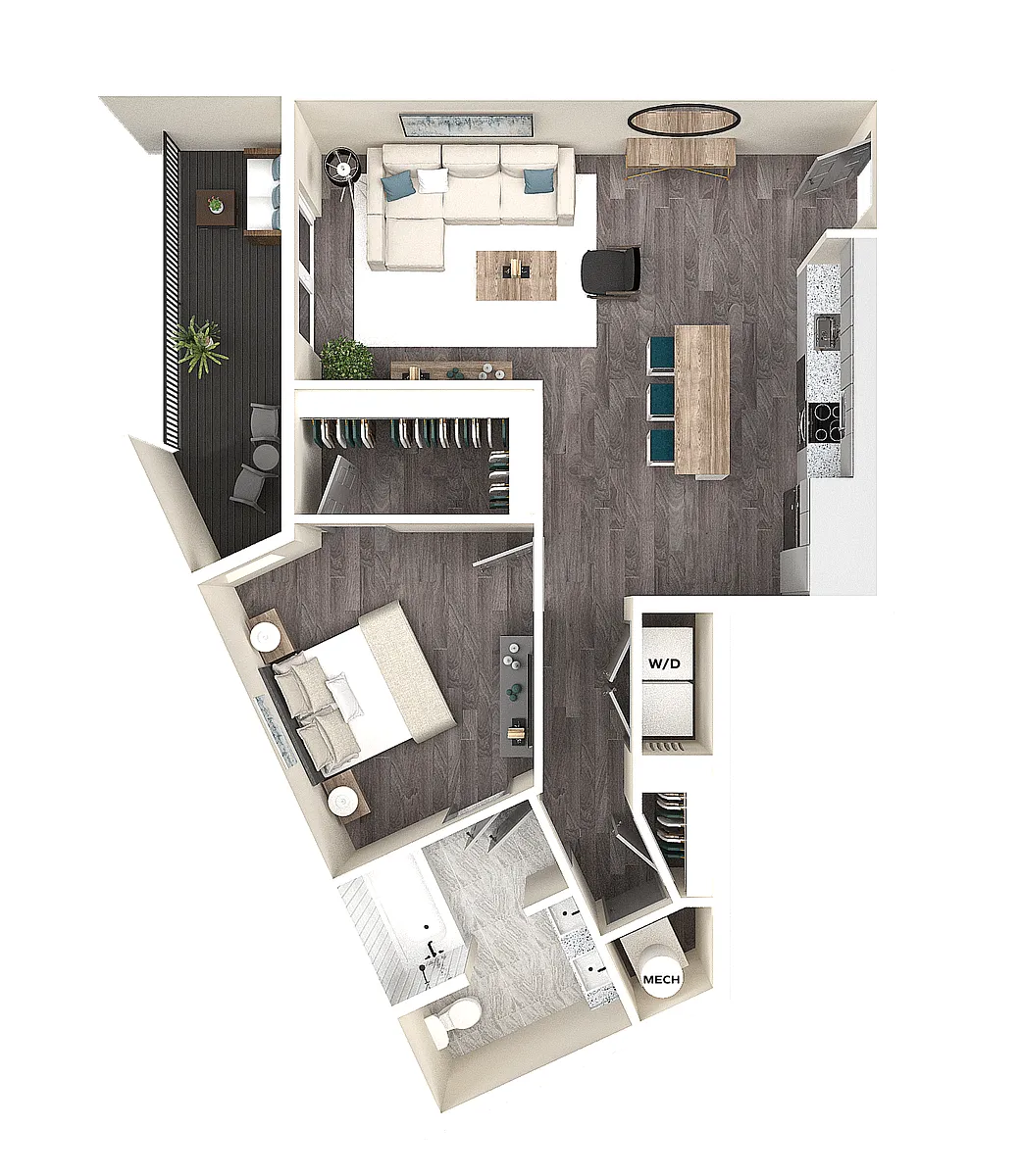 Floor plan A4 (Conventional)