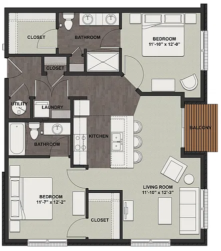 Floor plan Bailey